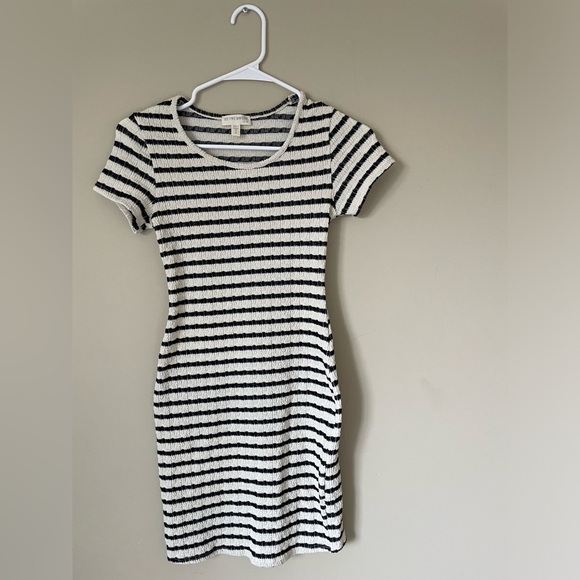 See You Monday Dresses & Skirts - Striped Black and White Dress NWOT SIZE SMALL